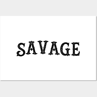 Savage BLK Posters and Art